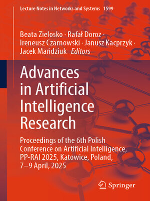 cover image of Advances in Artificial Intelligence Research
